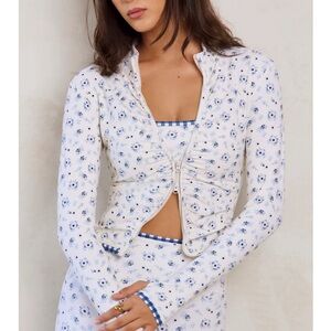 Floral Print Women's Jacket